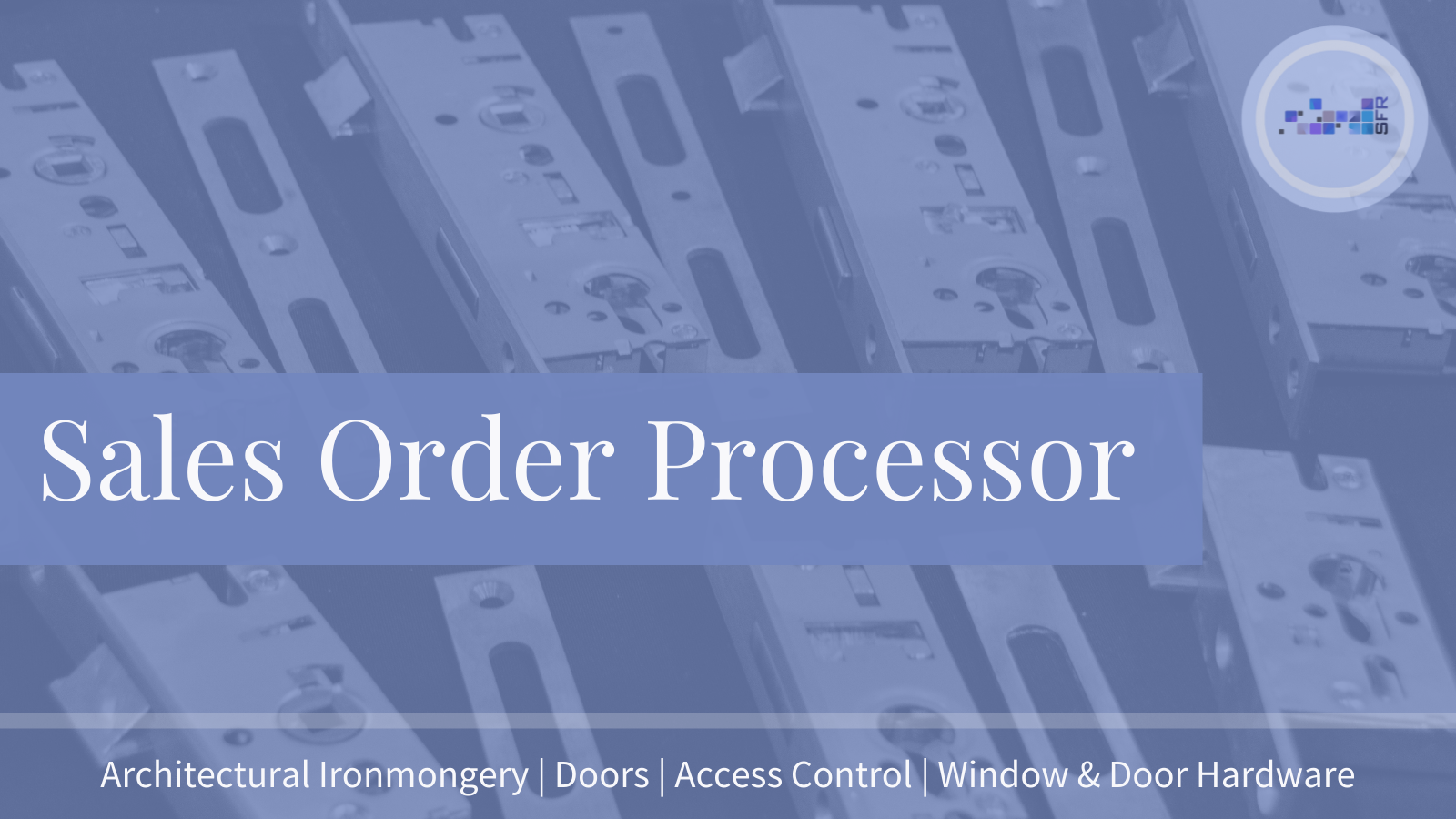 Sales Order Processor Tipton JS244 SFR Recruitment Solutions